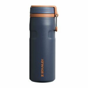 Sötétkék rozsdamentes acél termosz 470 ml IceFlow™ Bottle Twist Flip Twilight – Stanley kép
