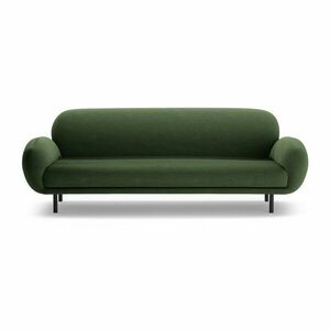 Zöld buklé kanapé 208 cm Poppy – Micadoni kép