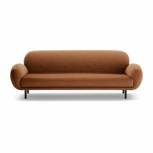Terrakotta színű buklé kanapé 208 cm Poppy – Micadoni kép