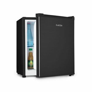 Klarstein Snoopy Eco, mini hűtőszekrény, fagyasztórekesz, 41 liter, F energiahatékonysági osztály, 39 dB, fekete kép