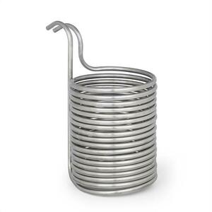 Klarstein Chiller 12, hűtőspirál, sörhűtő, ⌀21, 5 cm, 18 spirál, rozsdamentes acél kép