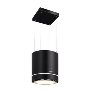 Klarstein Tron Ambience, sziget páraelszívó, Ø 40 cm, légkeringetés, 521 m³/ó, LED, fekete kép