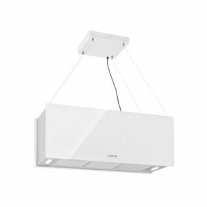 Klarstein Kronleuchter XL sziget páraelszívó 90 cm, keringtetéses 577 m³/h, LED, érintőfehér kép