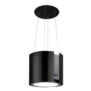 Klarstein Skyfall, sziget páraelszívó, Ø 45 cm, légkeringetés, 413 m³/ó, LED, nemesacél, fekete kép
