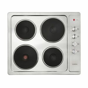 Klarstein Appetito 4 elektromos főzőlap, 4 főzőzóna, 6 fokozat, 5500 watt, rozsdamentes acél kép