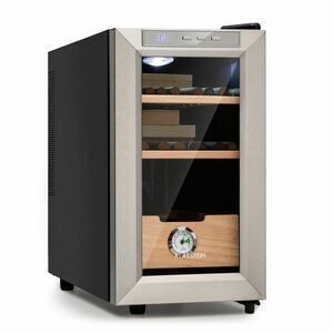 Klarstein El Presidente 23, humidor, 23 liter, 45 W, érintős vezérlés, bükkfa, LED kép