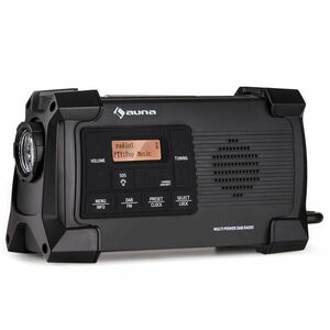 Auna Patagonia DAB+ Kültéri rádió DAB / DAB+ / FM Töltés USB hajtókarral SOS Riasztó Vízálló kép