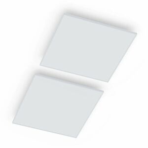 Klarstein Wondersky, infravörös mennyezeti hősugárzó, 2 darabos szett , 60 x 6, 5 x 60 cm (Sz x M x H), 350 W, IP44 kép
