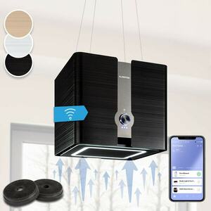 Klarstein Futurelight Smart, sziget páraelszívó, recirkuláció, 420 m³/ó, LED, nemesacél kép