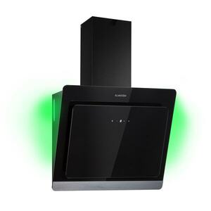 Klarstein Aurora Eco 60, páraelszívó, 60 cm, falra szerelhető, 585 m³/h, A+, érintéses vezérlés, fekete kép