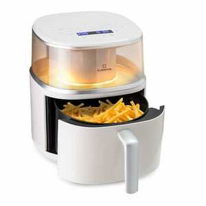 Klarstein Air Bloom, forrólevegős fritőz, 1500 W, 7, 5 l, 16 program, gőzölő funkcióval kép