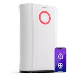 Klarstein DryFy Pro Connect 20 Smart, párátlanító, WiFi, kompresszió, 20 l/d, 35 - 50 m² kép