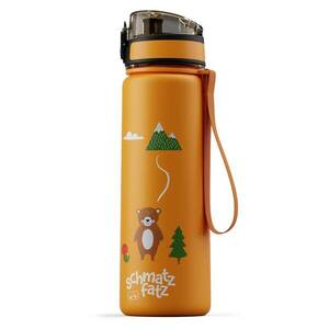 Klarstein schmatzfatz gyermek sport ivópalack 500 ml | Tritán | Műanyag nyak | Hordozószíj | BPA-mentes | Ajándékcsomagolás kép