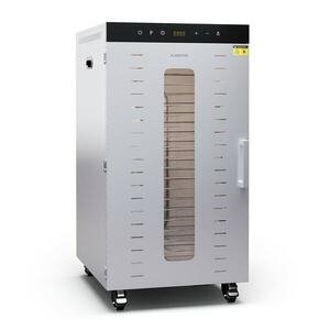 Klarstein MasterJerky 300 szárító, 2 000 W, 30 - 90 °C, 24 órás időzítő, rozsdamentes acél kép