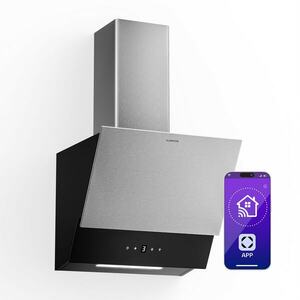 Klarstein Verosteel páraelszívó | Elegáns, minimalista, erőteljes | Energiaosztály A | 624 m³/h | 45 cm kép