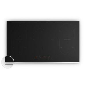 Klarstein Verosteel indukciós főzőlap | Elegáns, minimalista, erőteljes | 5 főzőzóna | 12200 W | 90 cm kép