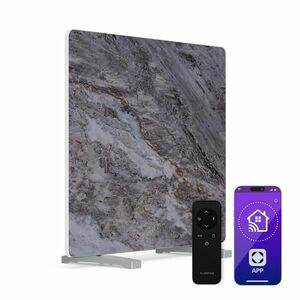 Klarstein MarmoHeat infravörös panel | 420 W | 6 - 12 m² | márvány dizájn | 70 cm x 63 cm kép