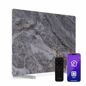 Klarstein MarmoHeat infravörös panel | 600 W | 5 - 9 m² | márvány dizájn | 70 cm x 100 cm kép