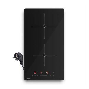 Klarstein PowerGlide indukciós főzőlap | Modern, kompakt és erős | 2 főzőzóna | 3500 W | 30 cm kép