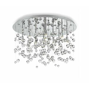Ideal Lux - LED Mennyezeti lámpa NEVE 8xG9/3W/230V átm. 40, 5 cm króm 022222 kép