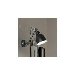 Ideal Lux - Fali lámpa NEWTON 1xE27/42W/230V fekete 027852 kép