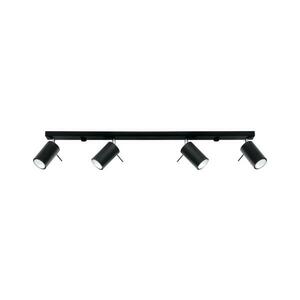 SL.0332 - Spotlámpa RING 4L 4xGU10/10W/230V fekete SL.0332 kép