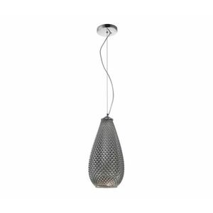 Csillár zsinóron PETRA 1xE27/60W/230V szürke ML5480 kép