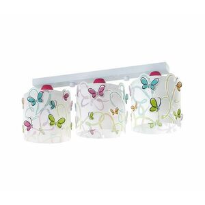 Dalber D-62143 - Gyermek mennyezeti lámpa BUTTERFLY 3xE27/60W/230V 62143 kép