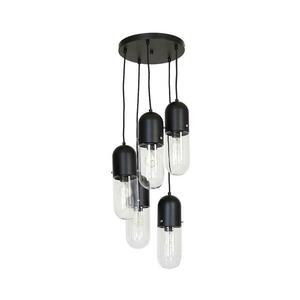 Csillár zsinóron PILL 5xE27/60W/230V 6004 kép