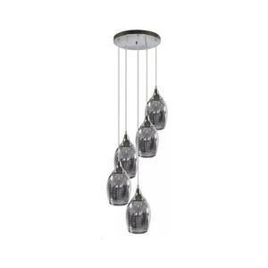Csillár zsinóron MARINA 5xE27/60W/230V króm 35-60198 kép