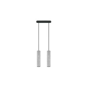 SL.0654 - LUVO 2xGU10/40W/230V beton/fekete függeszték SL.0654 kép