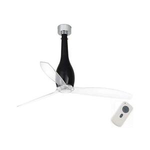 FARO Barcelona FARO 32002 - Mennyezeti látor ETERFAN fekete/átlátszó á. 128 cm + távirányítás 32002 kép
