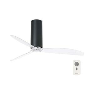 FARO Barcelona FARO 32036 - Mennyezeti látor TUBE FAN fekete/átlátszó á. 128 cm + távirányító 32036 kép