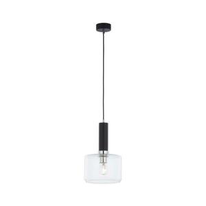 Jupiter 1855 - VA1 - Csillár zsinóron VANES 1xE27/60W/230V króm/fekete 1855 kép