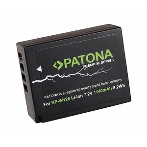 PATONA - Fuji NP-W126 1140mAh Li-Ion akkumulátor, prémium minőség PT1252 kép
