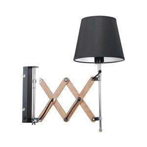 Fali lámpa MITO 1xE27/40W/230V fekete 21-75420 kép