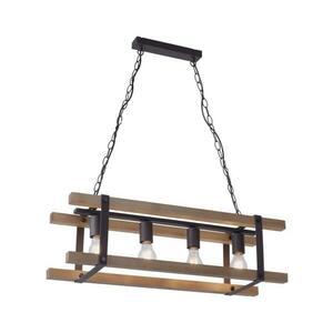 Leuchten Direkt 15684-79 - Csillár láncon EDITH 4xE27/60W/230V 15684-79 kép