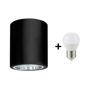 LED mennyezeti lámpa JUPITER 1xE27/6W/230V 120x98 mm fekete SA1042+KB0018 kép