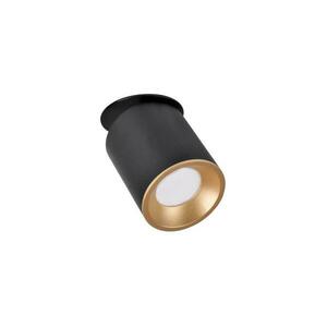 Beépíthető spotlámpa HARON 1xGU10/10W/230V fekete/arany 314222 kép