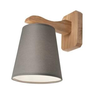 Fali lámpa ANDREA 1xE27/60W/230V tölgy/szürke KM-1.55/S/DĄB kép