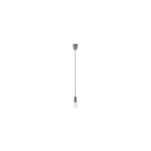 Csillár zsinóron DIEGO 1xE27/60W/230V szürke SL.0575 kép