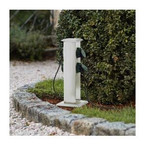 EGLO 90748 - Kültéri csatlakozós oszlop PARK 4 zöld SCHUKO IP44 90748 kép