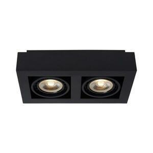 Lucide 09120/24/30 – LED Dimmelhető Spotlámpa ZEFIX 2×GU10/12W/230V Fekete 09120/24/30 kép