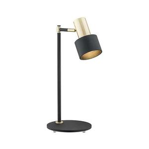 Argon 4257 - Asztali lámpa DORIA 1xE27/15W/230V fekete/sárgaréz 4257 kép