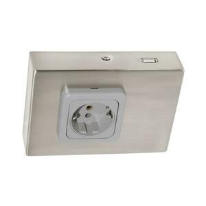Eglo 94664 - Pult alá szerelhető SCHUKO dugalj USB-csatlakozóval TAXANO 94664 kép