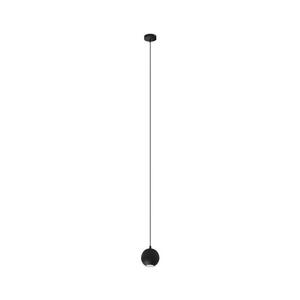 LED Csillár zsinóron MIDWAY 1xGU10/4, 8W/230V fekete W-KMD 1804/1 BK-B kép