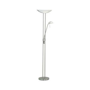 EGLO 85971 - Fényerőszabályozható állólámpa BAYA 1xR7s/230W+1xG9/33W matt króm 85971 kép