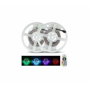 LED RGB Dimmelhető fényszalag 2x5m LED/4, 8W/230V + távirányító 2630 kép