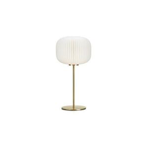 Markslöjd 107819 - Asztali lámpa SOBER 1xE27/60W/230V fehér/sárgaréz 107819 kép
