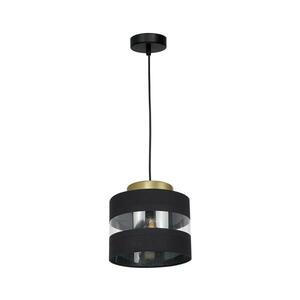 Csillár zsinóron HAVARD 1xE27/60W/230V fekete/sárgaréz 1847 kép